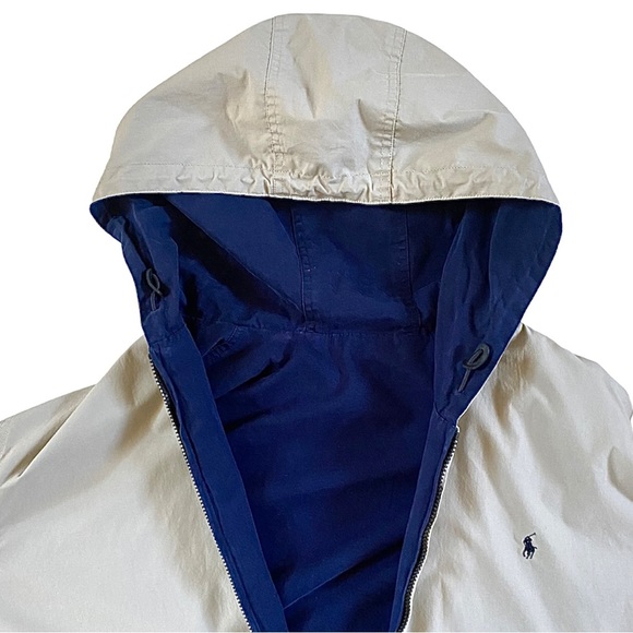 POLO BY RALPH LAUREN MEN’S 100% COTTON REVERSIBLE HOODED JACKET SIZE XL - Picture 7 of 16